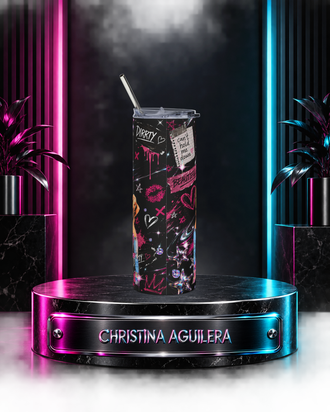 Christina Aguilera — Stripped Y2K | 20oz Tumbler