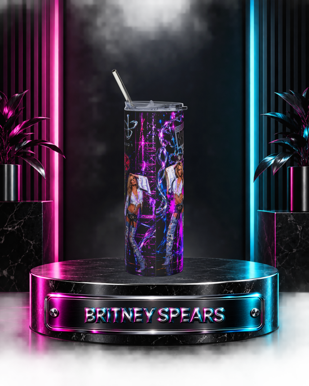 Britney Spears — Neon Rebellion | 20oz Tumbler