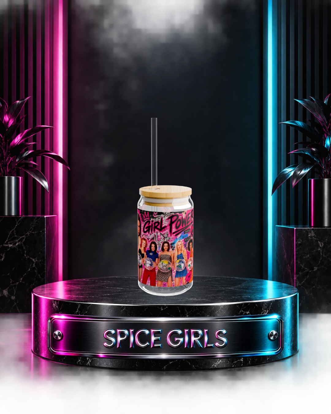 Spice Girls — Y2K Girl Power | 16oz Glass Can
