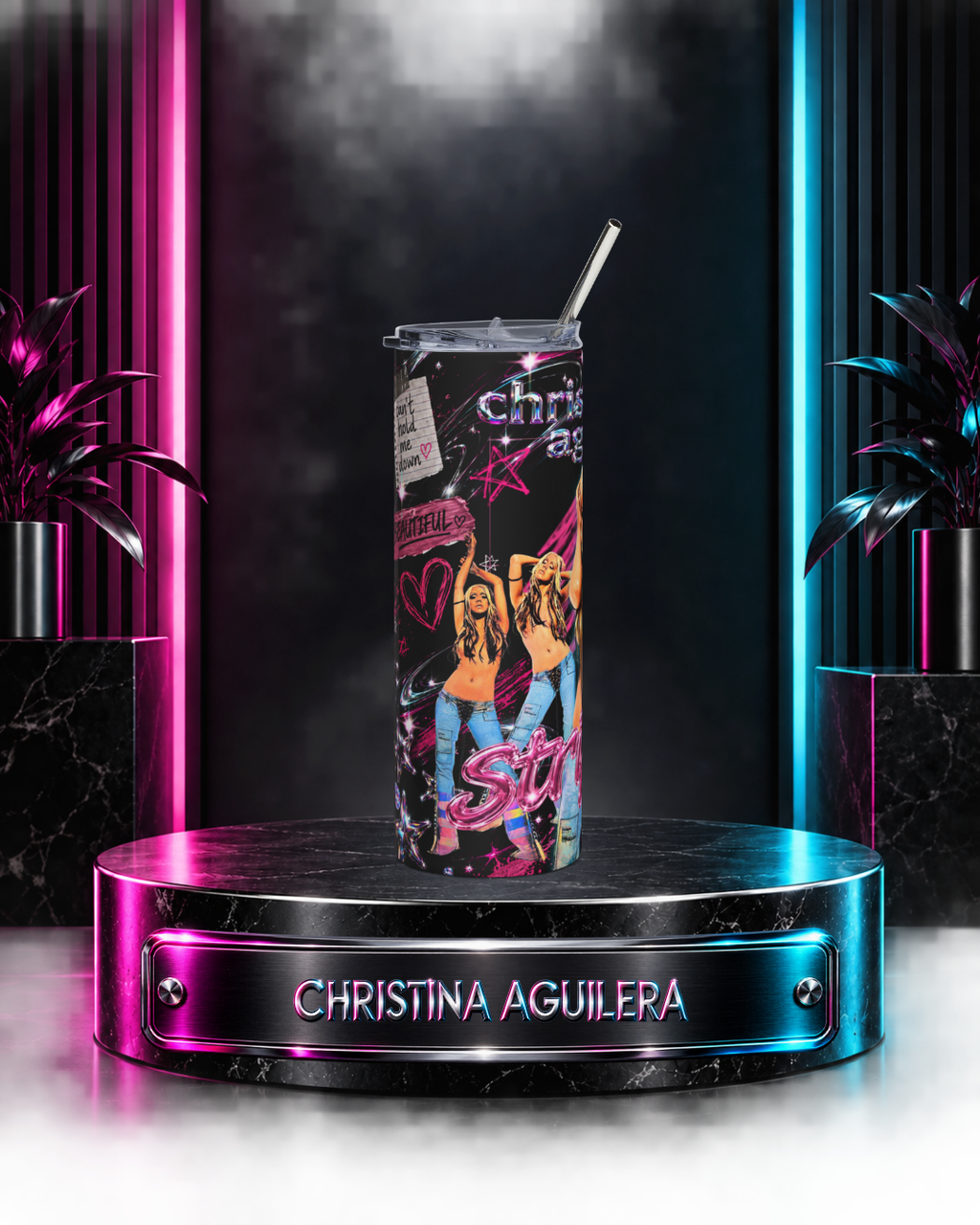 Christina Aguilera — Stripped Y2K | 20oz Tumbler