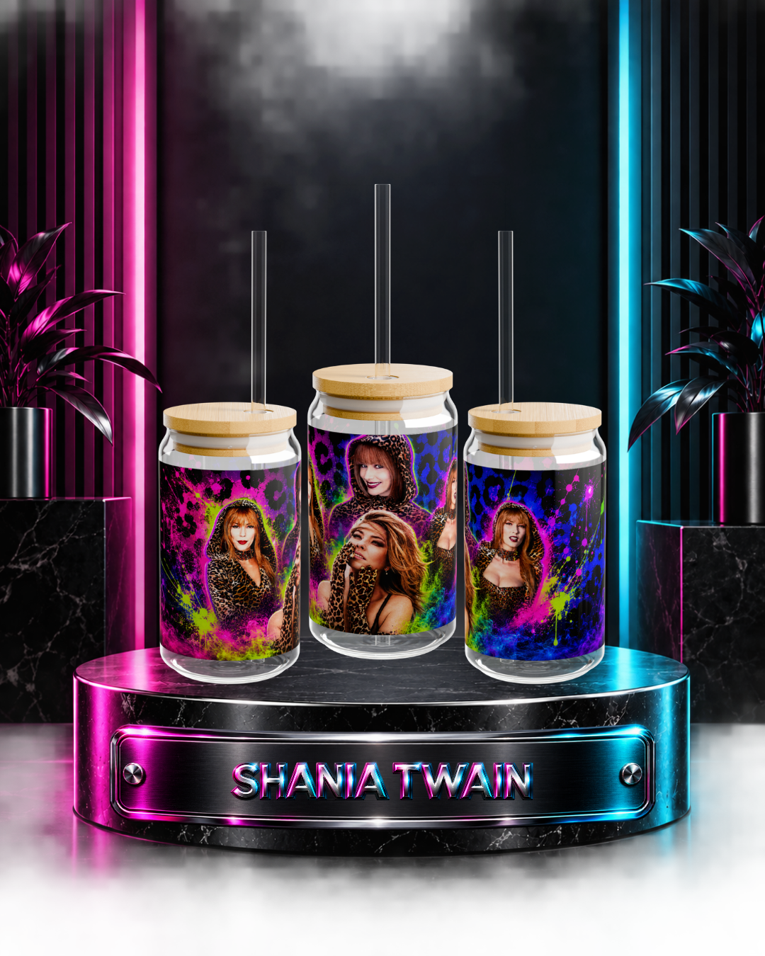 Shania Twain — That Don't Impress Me Much Neon Blast | 16oz Glass Can