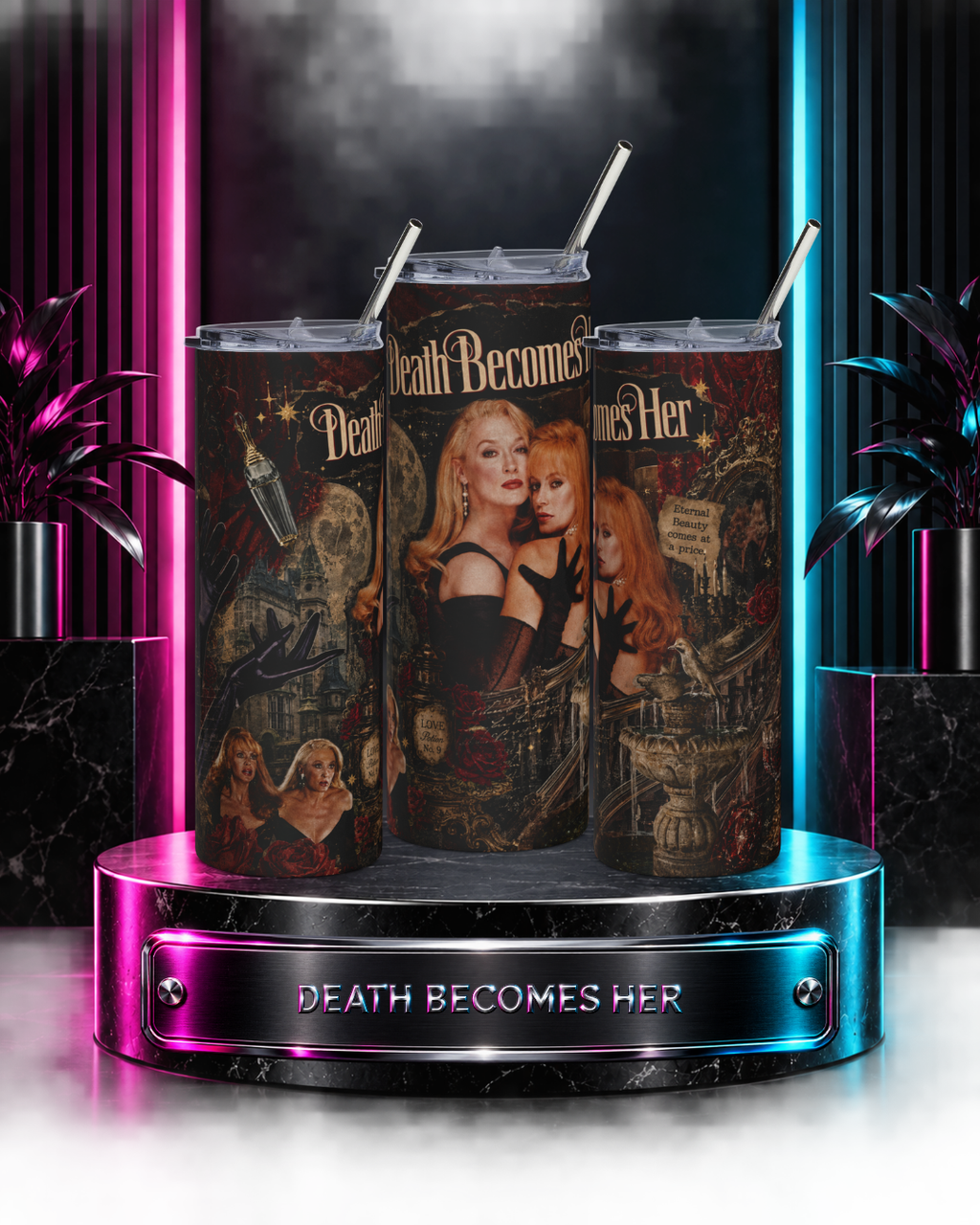 Death Becomes Her — Madeline & Helen | 20oz Tumbler
