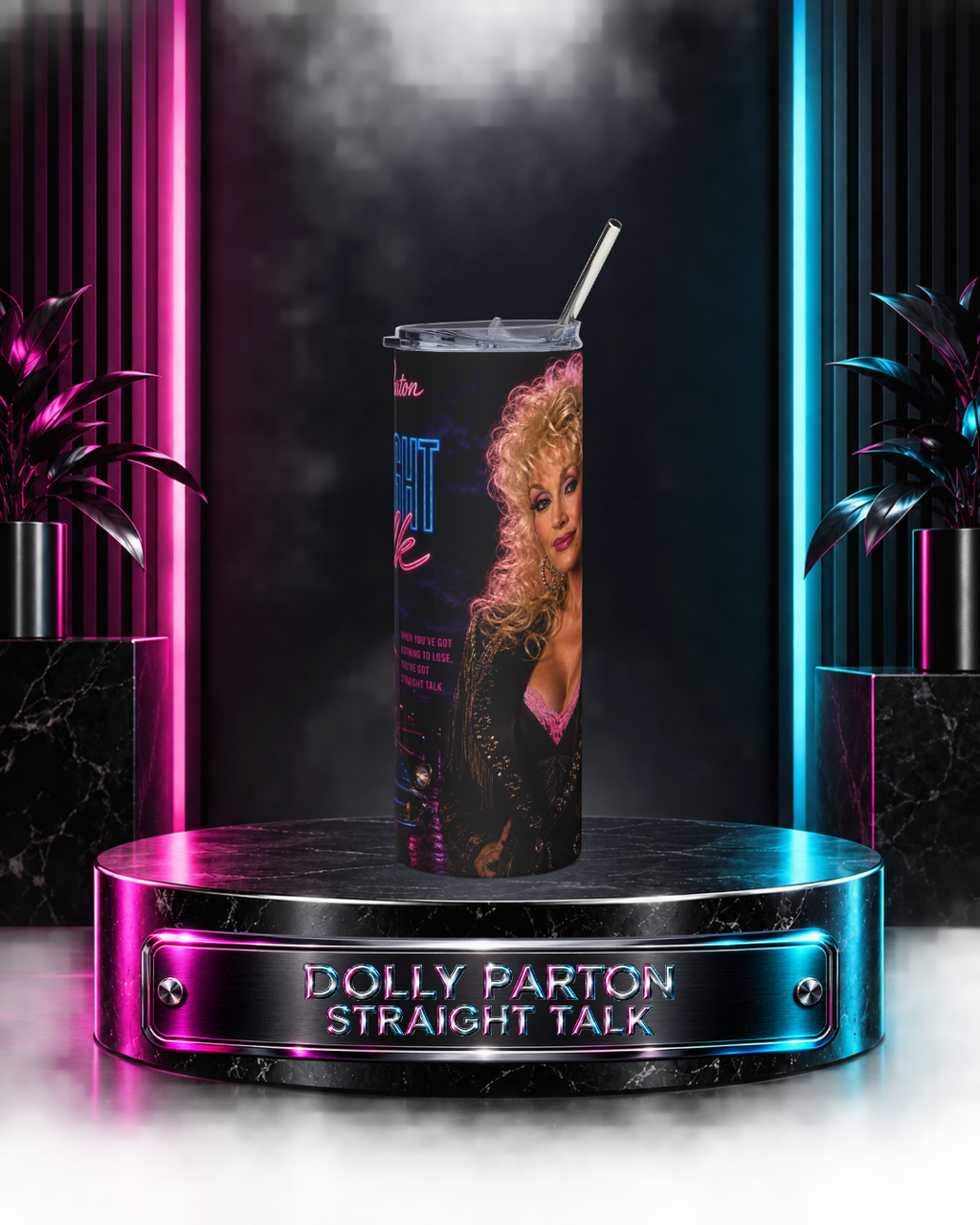 Dolly Parton — Straight Talk | 20oz Tumbler