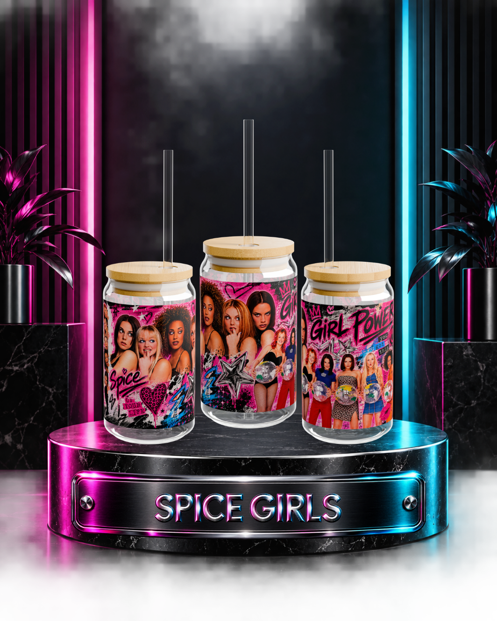 Spice Girls — Y2K Girl Power | 16oz Glass Can
