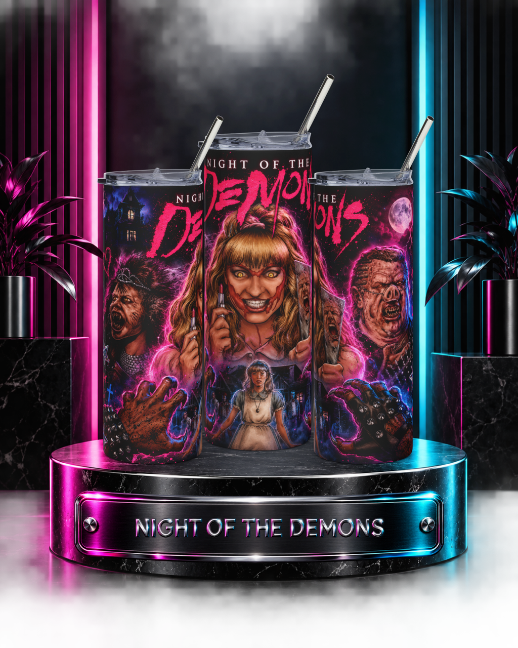 Night of the Demons — Lipstick & Hellfire | 20oz Tumbler