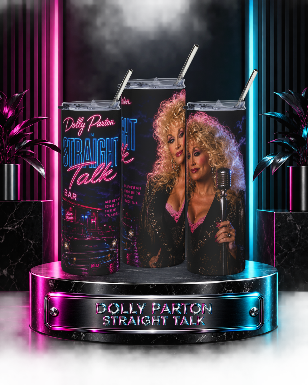 Dolly Parton — Straight Talk | 20oz Tumbler