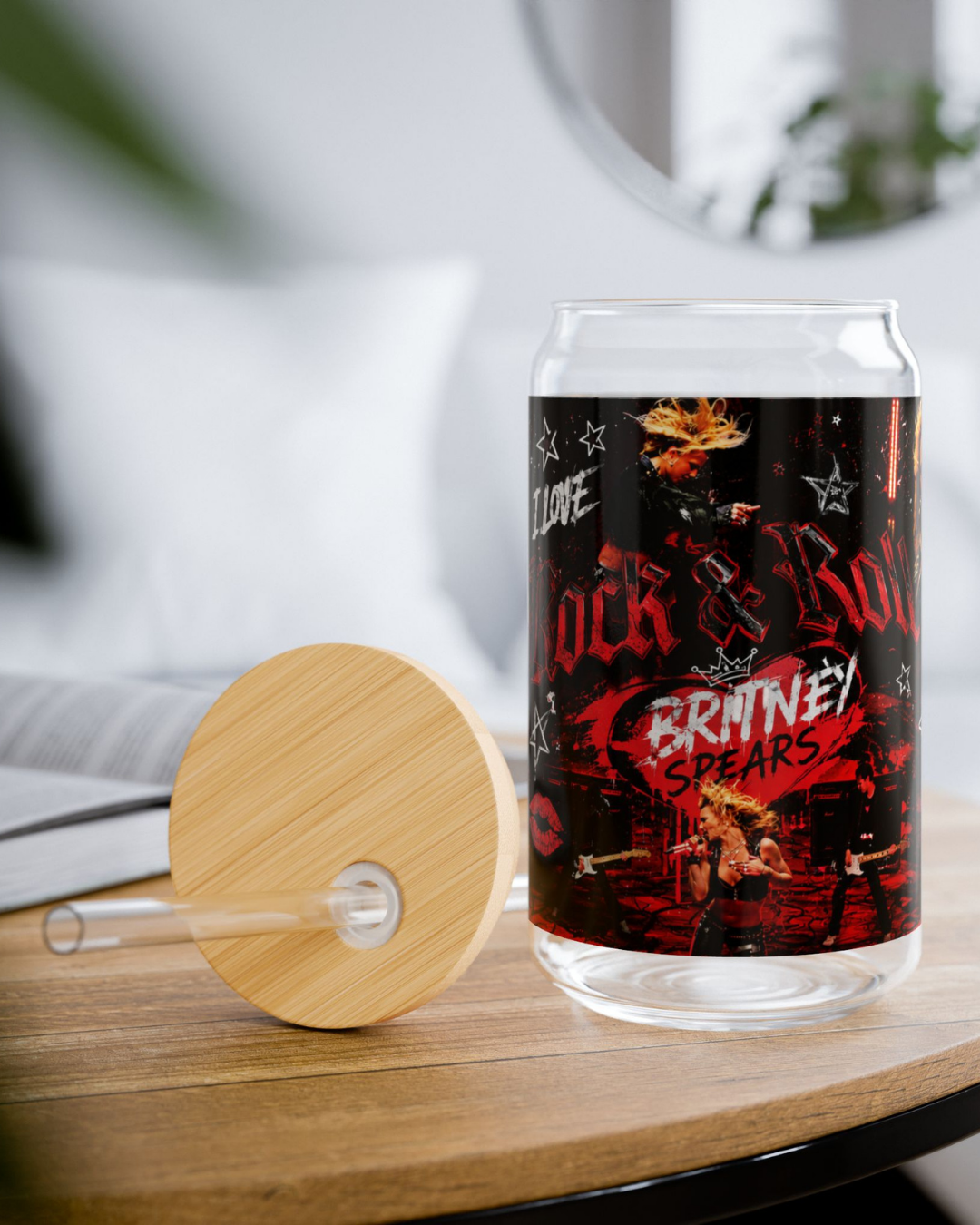Britney Spears — I Love Rock N' Roll Music Video | 16oz Glass Can