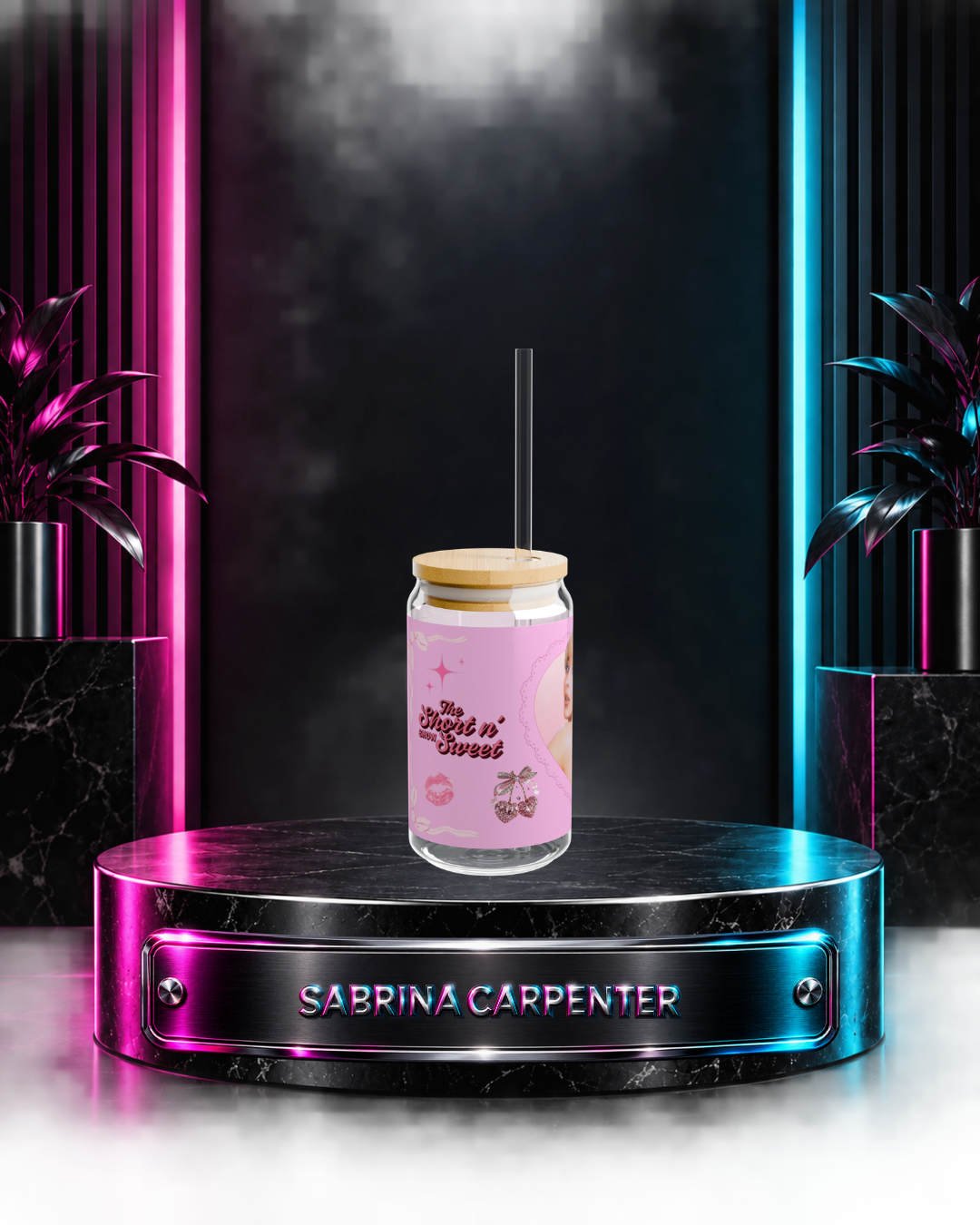 Sabrina Carpenter — Short N' Sweet | 16oz Glass Can