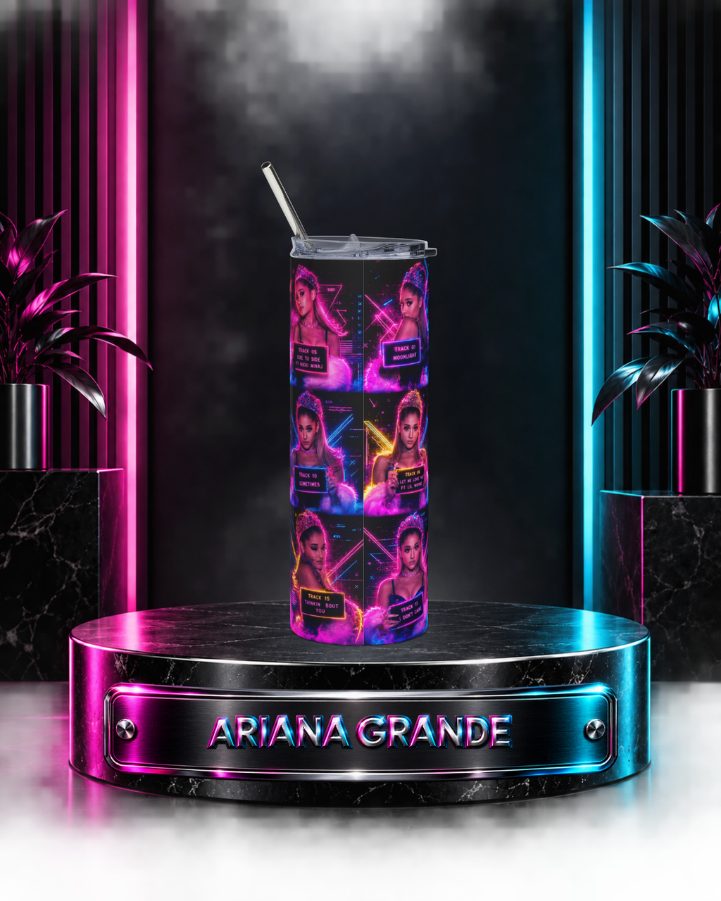 Ariana Grande — Dangerous Woman Mug Shots | 20oz Tumbler