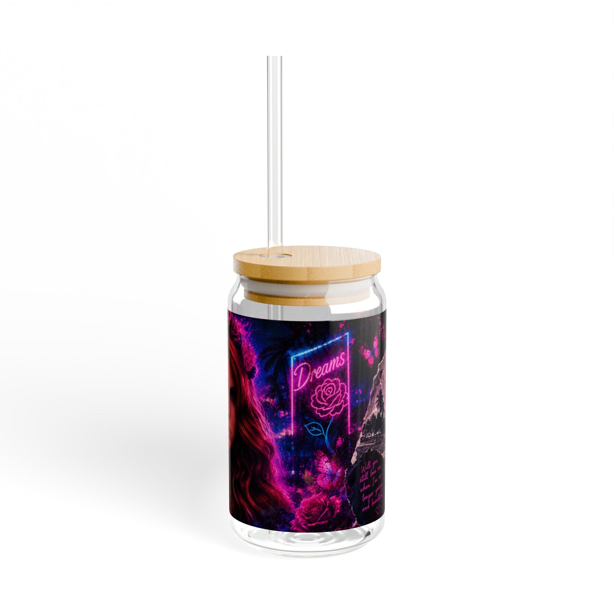 Lana Del Rey — Neon Dreams 16oz Glass Can
