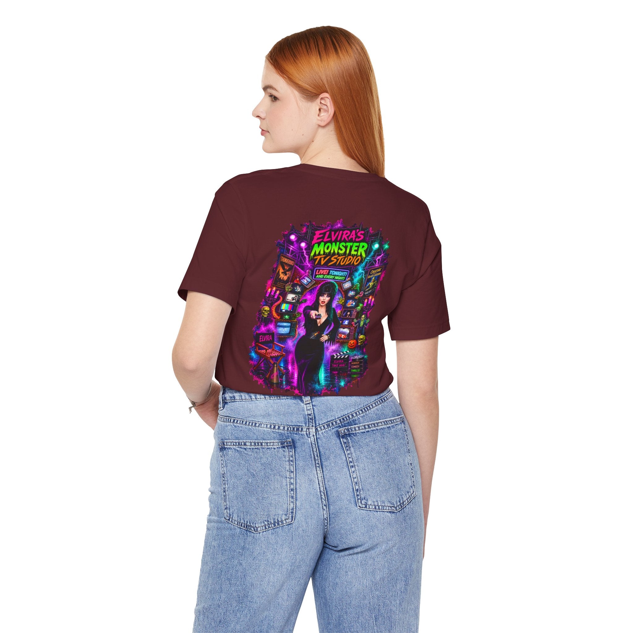Elvira — Monster TV Studio T-Shirt