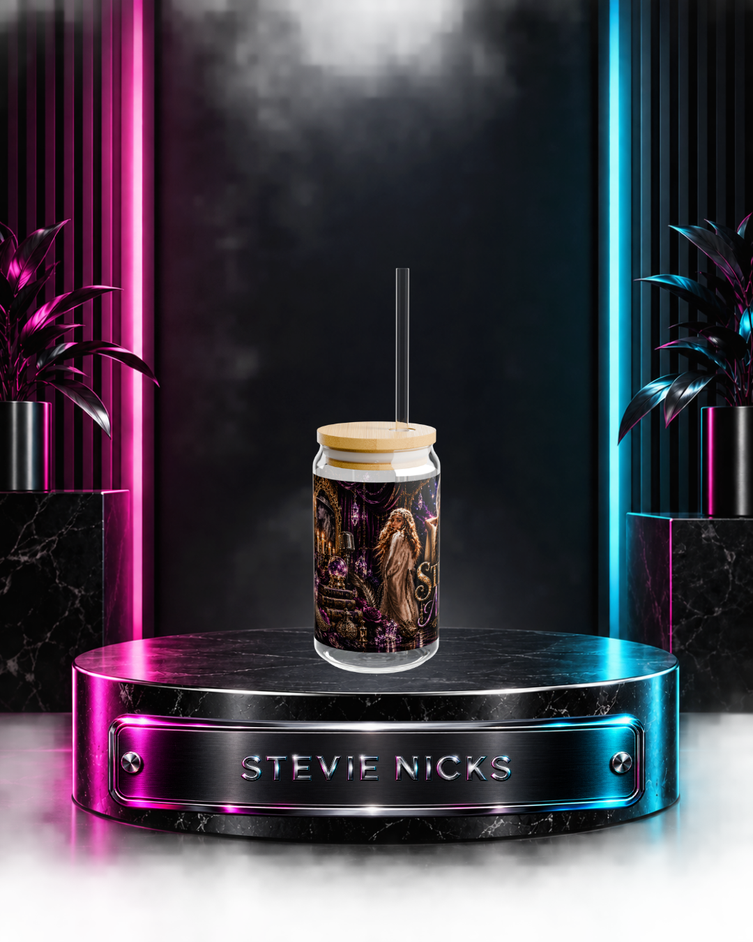 Stevie Nicks — Dreamer, Warrior, Goddess | 16oz Glass Can
