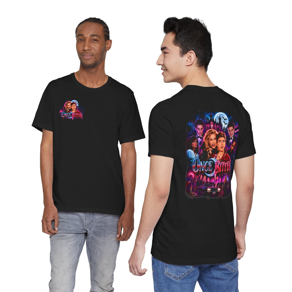 Once Bitten — Neon Fangs & Palm Trees | T-Shirt