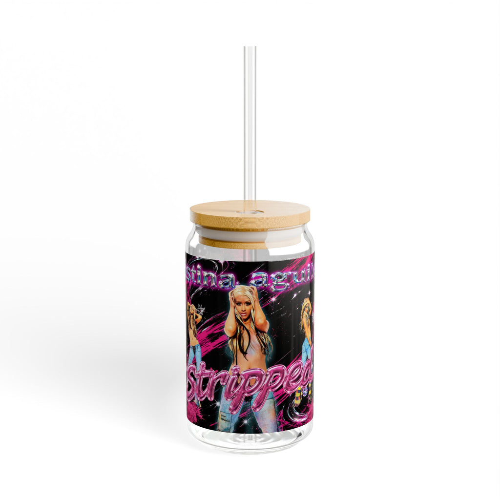 Christina Aguilera — Stripped Y2K 16oz Glass Can