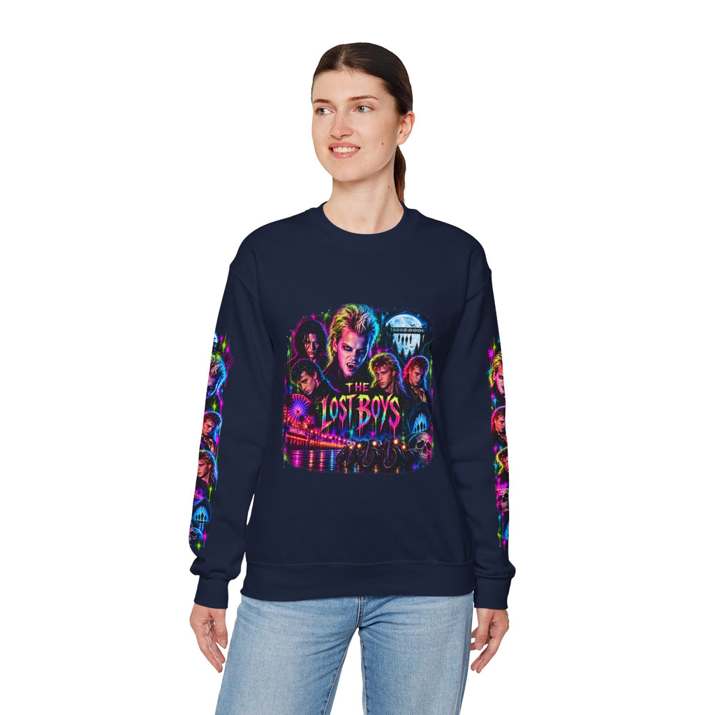 The Lost Boys — Neon Fangs & Leather | Sweatshirt