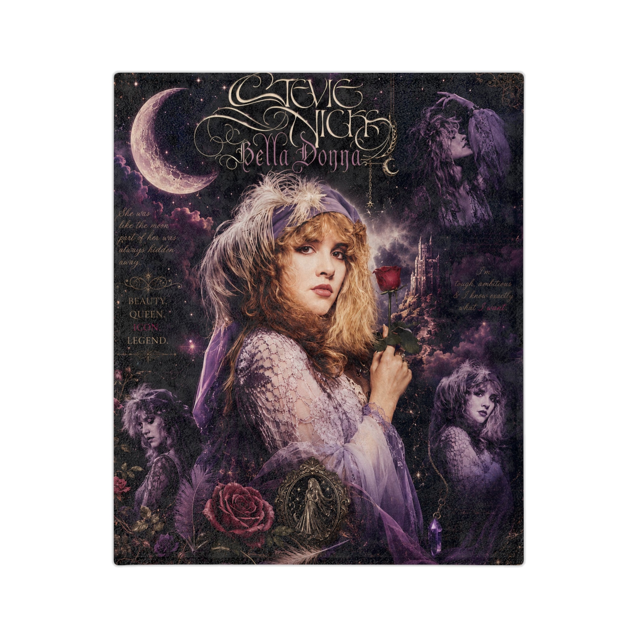 Stevie Nicks — Moonlight & Roses Blanket