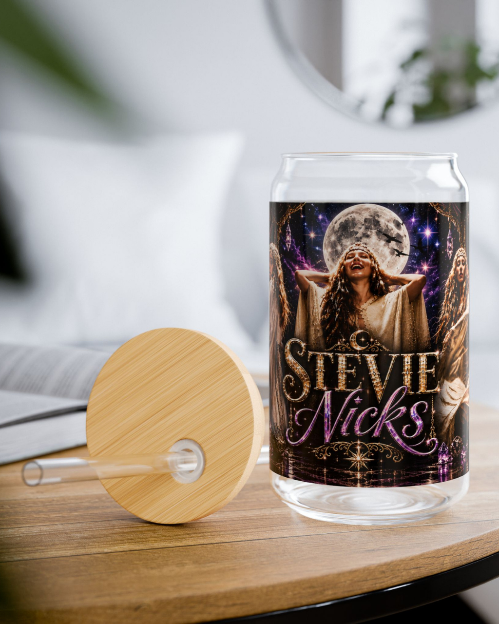 Stevie Nicks — Dreamer, Warrior, Goddess | 16oz Glass Can