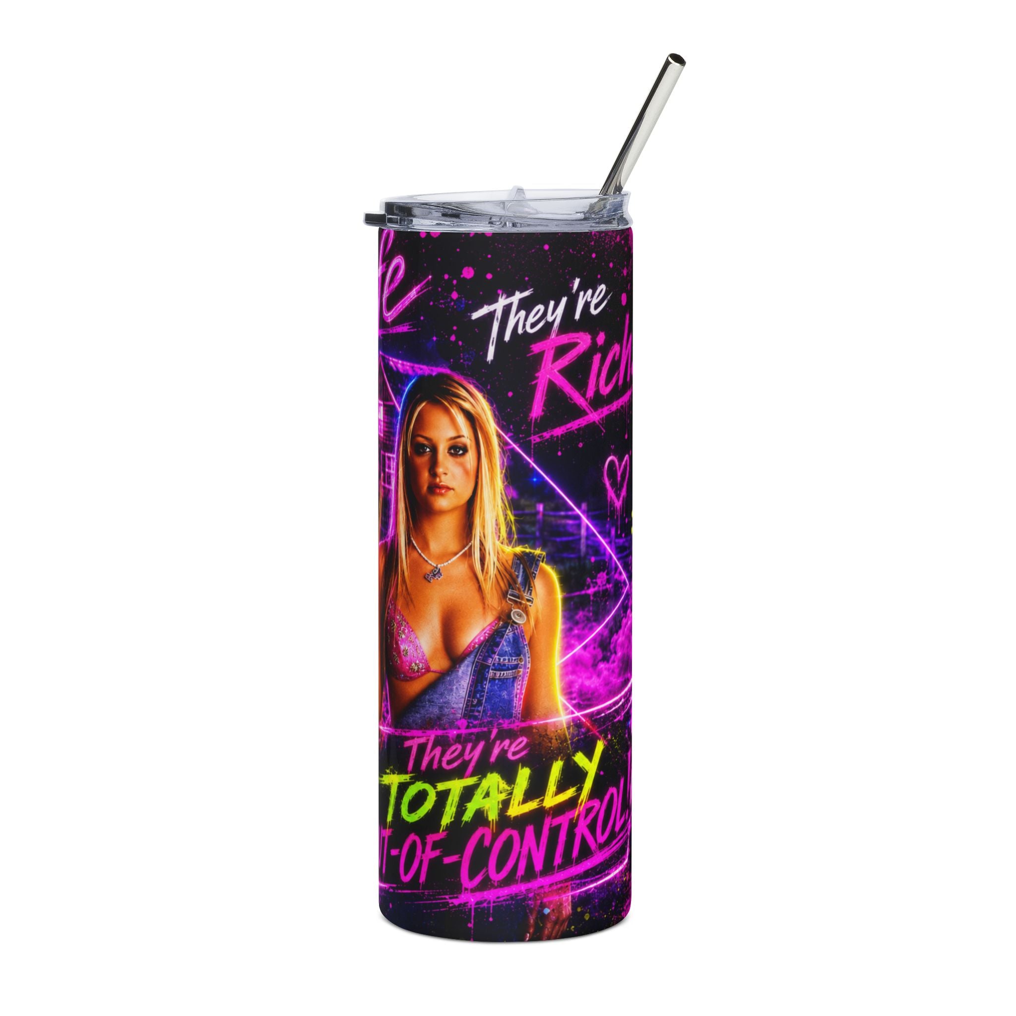 The Simple Life — Paris and Nicole Out Of Control 20oz Tumbler