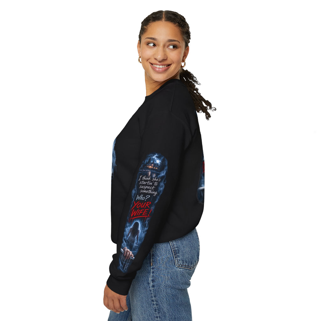 What Lies Beneath — Dark Water Sweatshirt