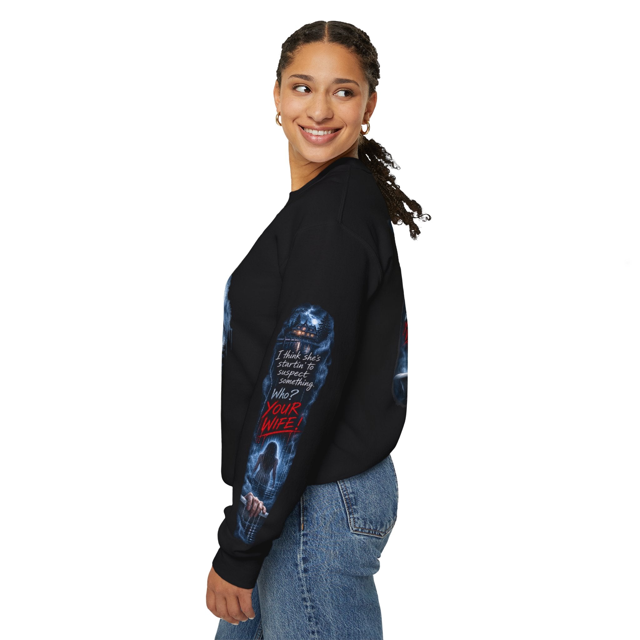 What Lies Beneath — Dark Water Sweatshirt
