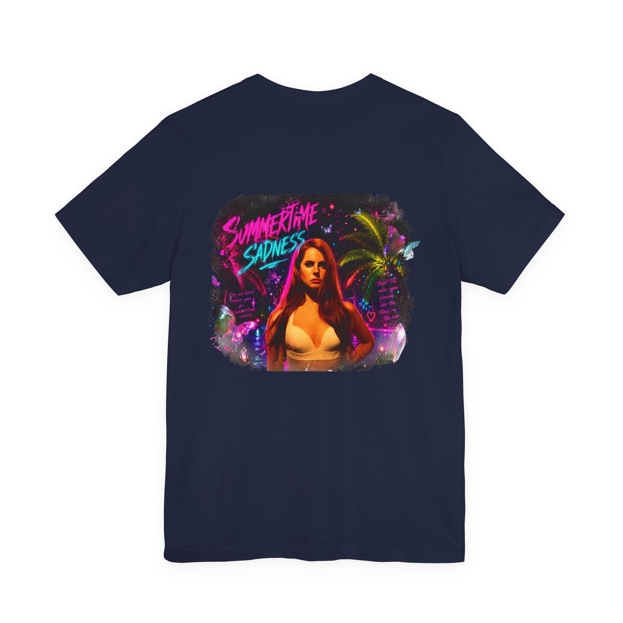 Lana Del Rey — Summertime Sadness Neon Palms T-Shirt
