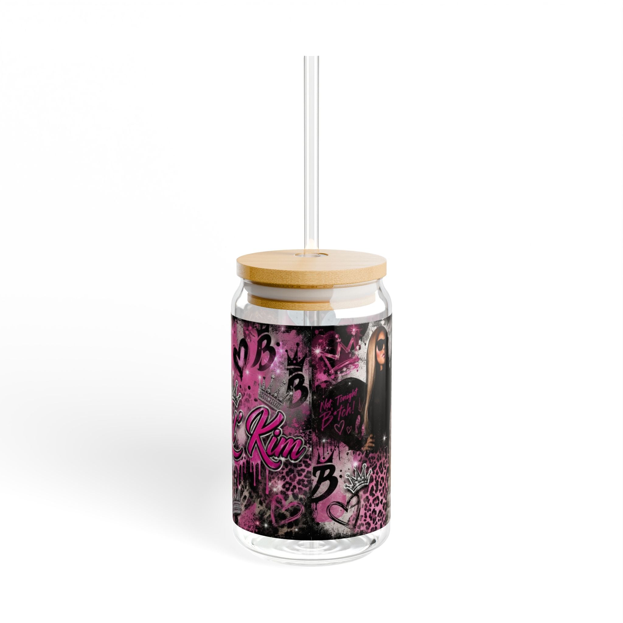 Lil' Kim — Pink Glamour 16oz Glass Can