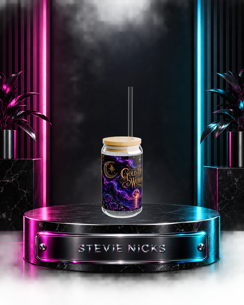 Stevie Nicks — Gold Dust Moon | 16oz Glass Can