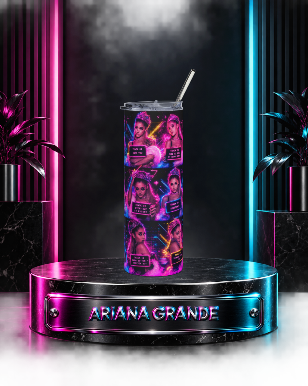 Ariana Grande — Dangerous Woman Mug Shots | 20oz Tumbler