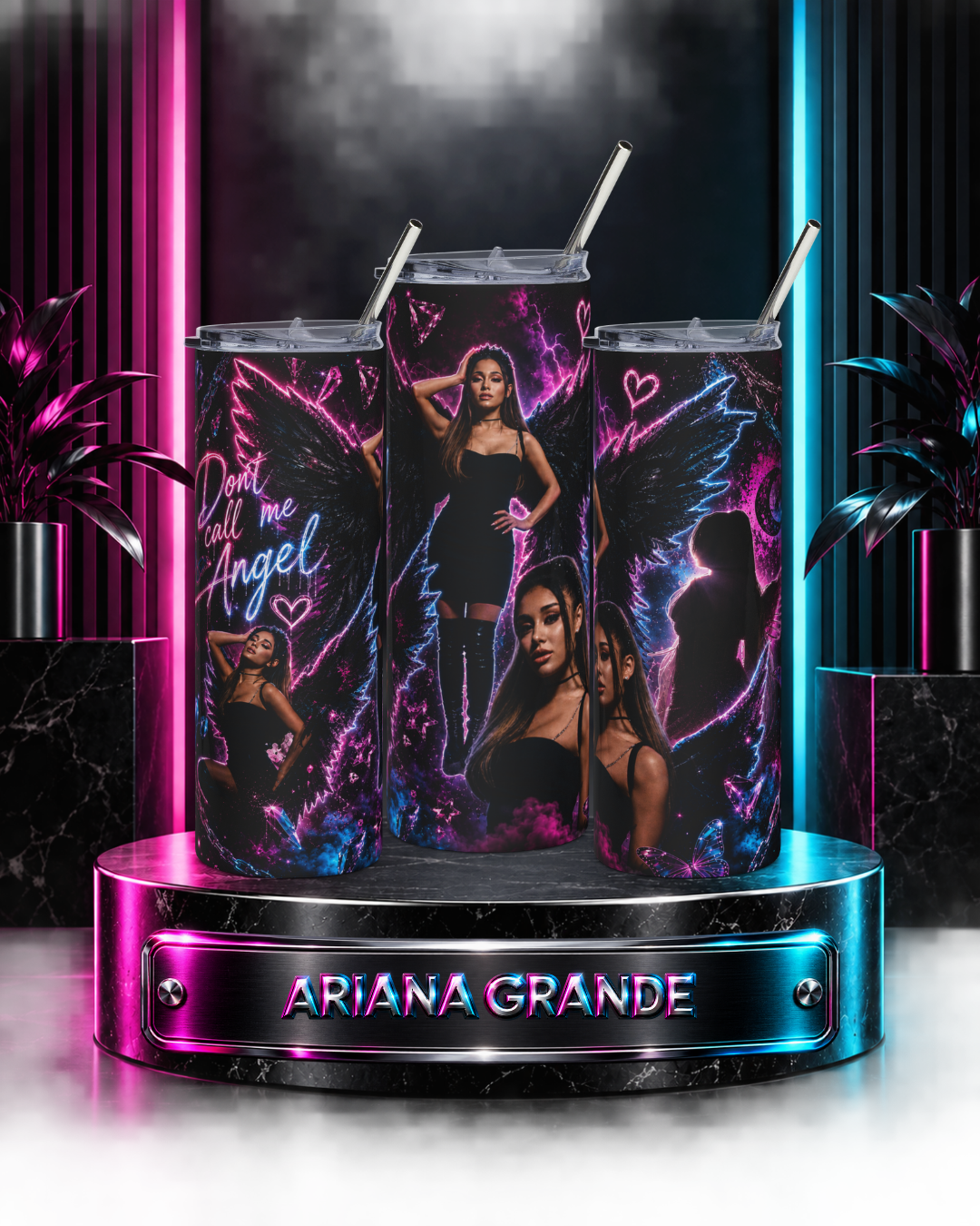 Ariana Grande — Dark Angel | 20oz Tumbler