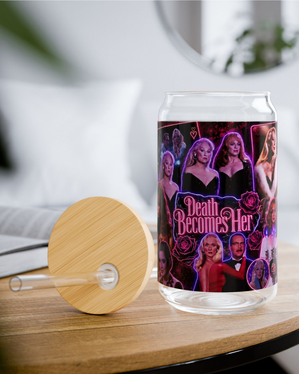 Death Becomes Her — Beautiful Mess | 16oz Glass Can