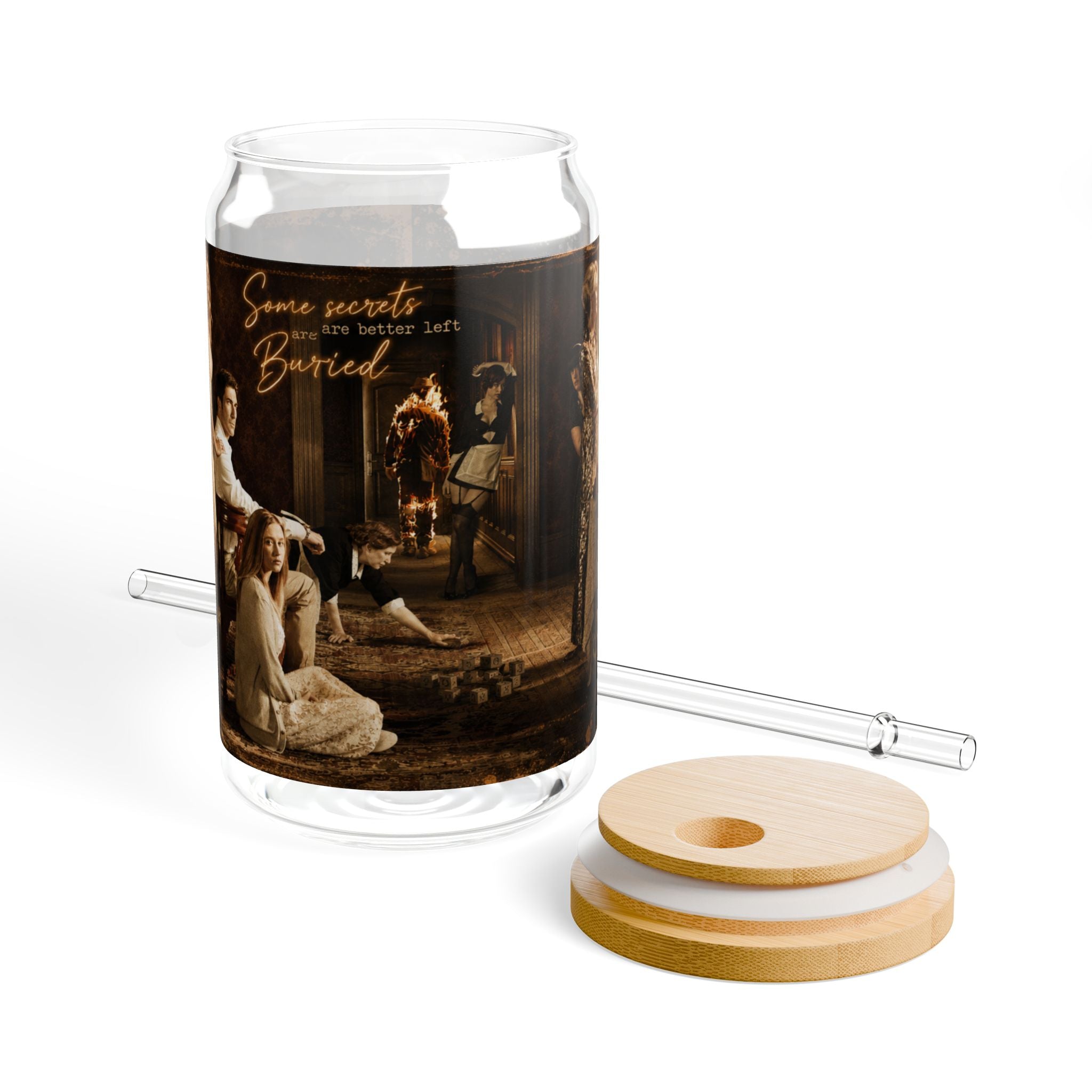 AHS: Murder House — Secrets 16oz Glass Can