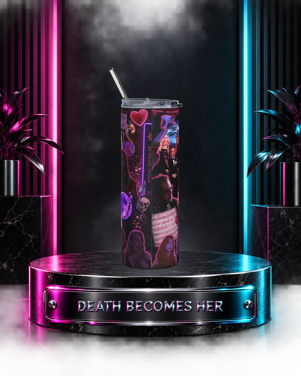 Death Becomes Her — Beautiful Mess | 20oz Tumbler