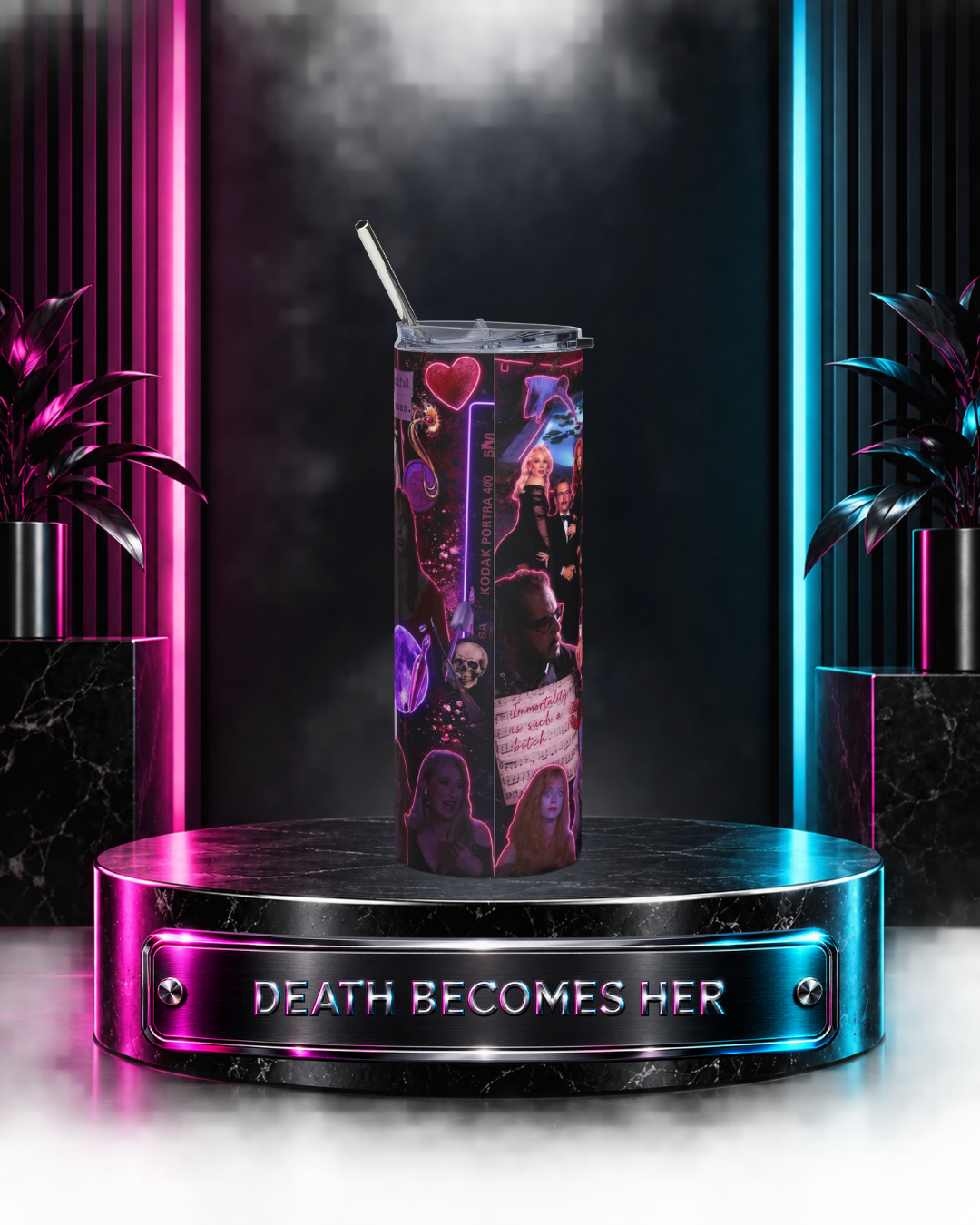 Death Becomes Her — Beautiful Mess | 20oz Tumbler