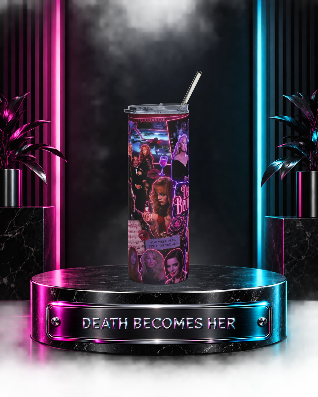 Death Becomes Her — Beautiful Mess | 20oz Tumbler