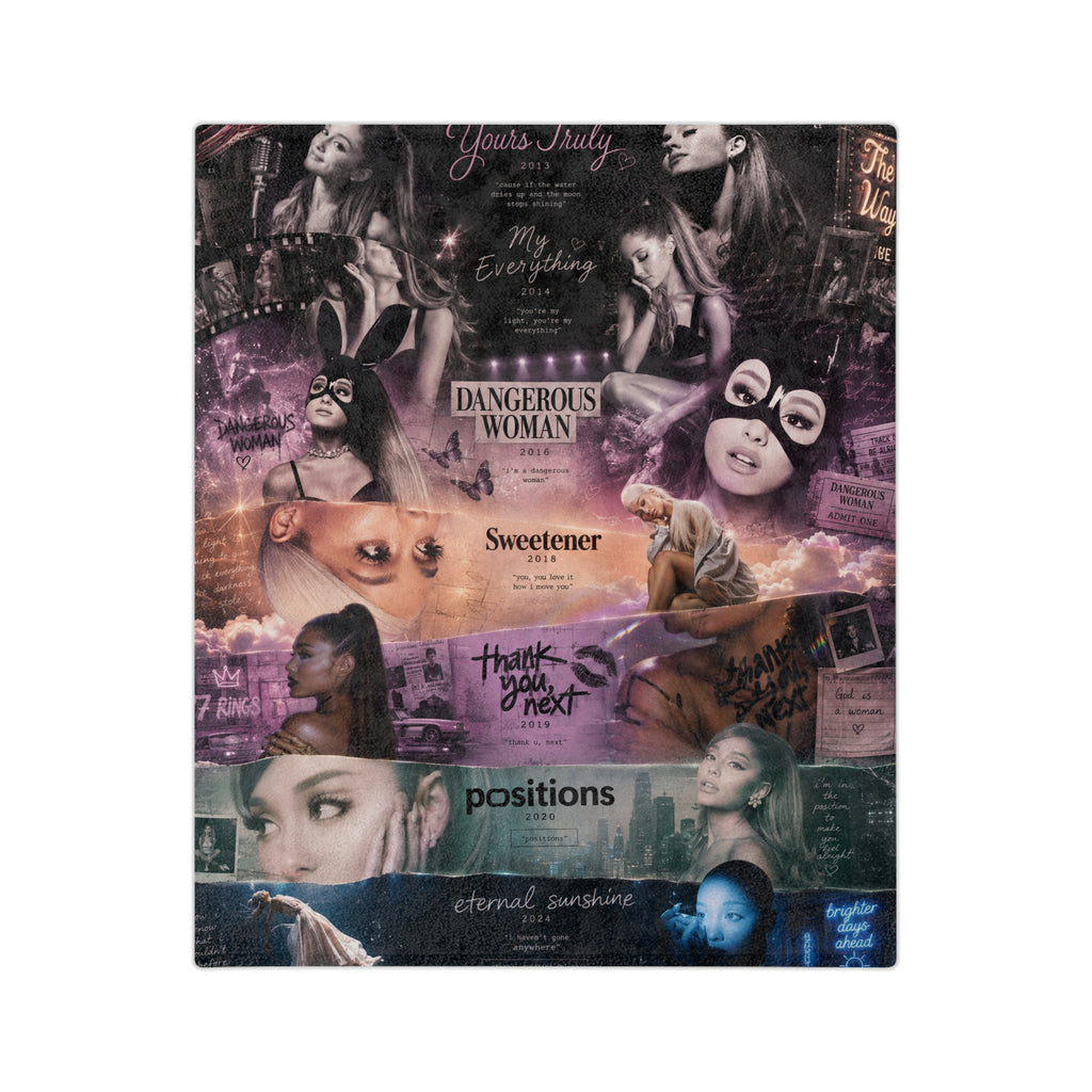Ariana Grande — The Eras of Ariana Blanket