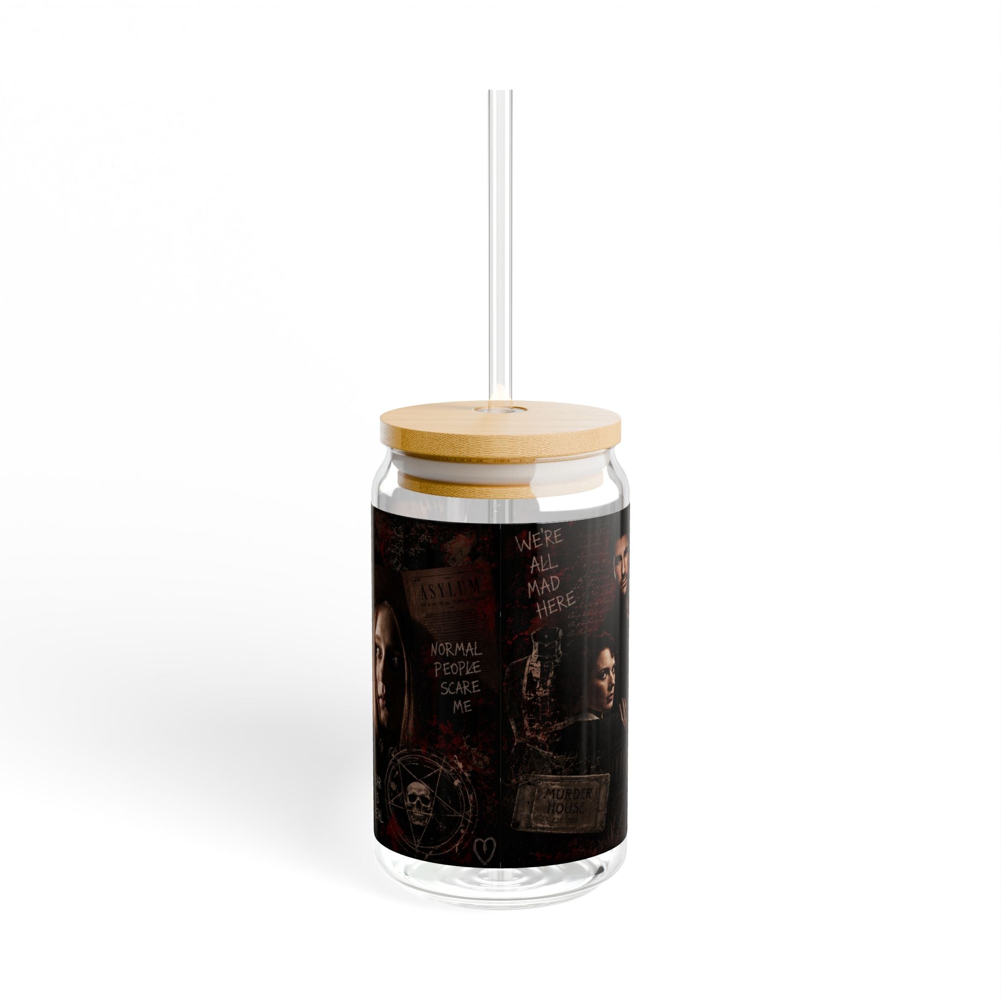 AHS: Murder House — We All Have Our Demons 16oz Glass Can