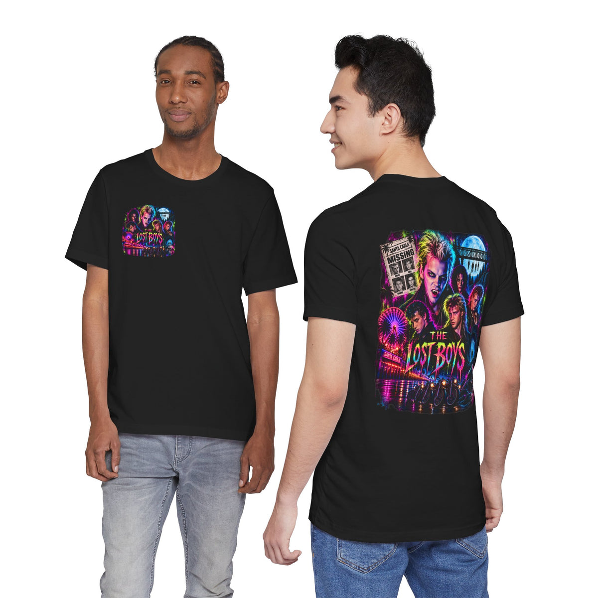 The Lost Boys  — Neon Fangs & Leather | T-Shirt