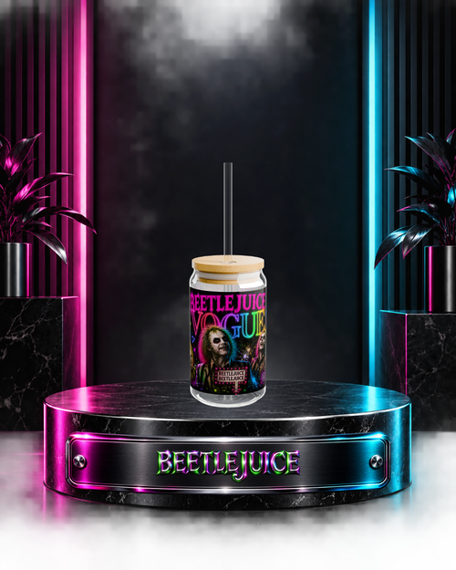 Beetlejuice — Beetlejuice x Vogue | 16oz Glass Can
