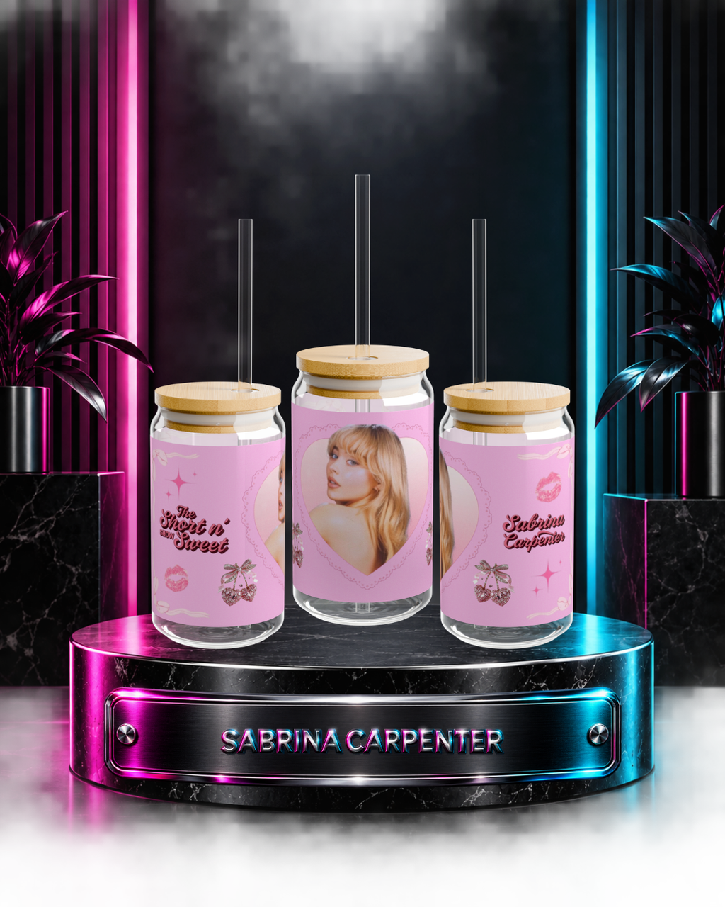 Sabrina Carpenter — Short N' Sweet | 16oz Glass Can
