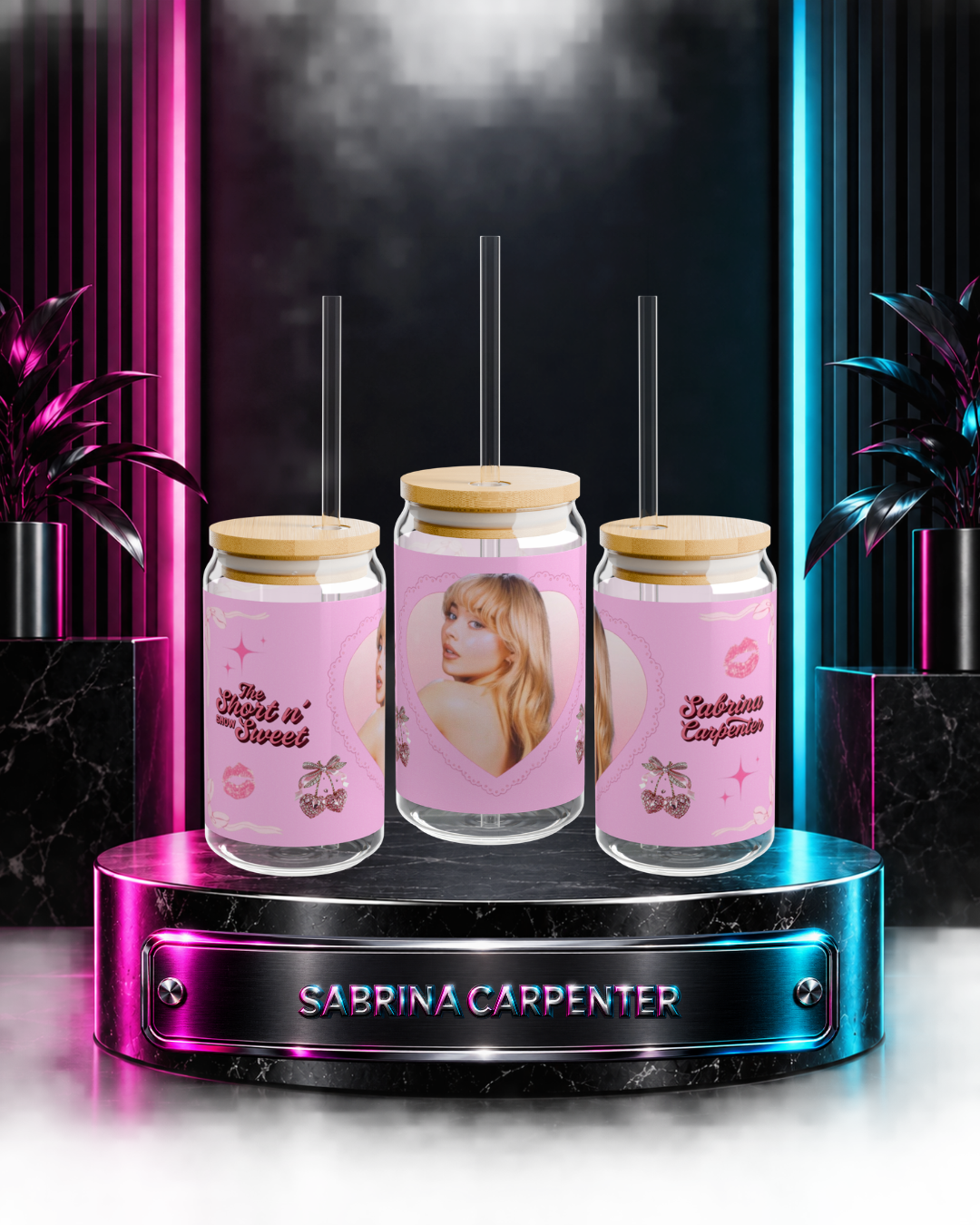 Sabrina Carpenter — Short N' Sweet | 16oz Glass Can