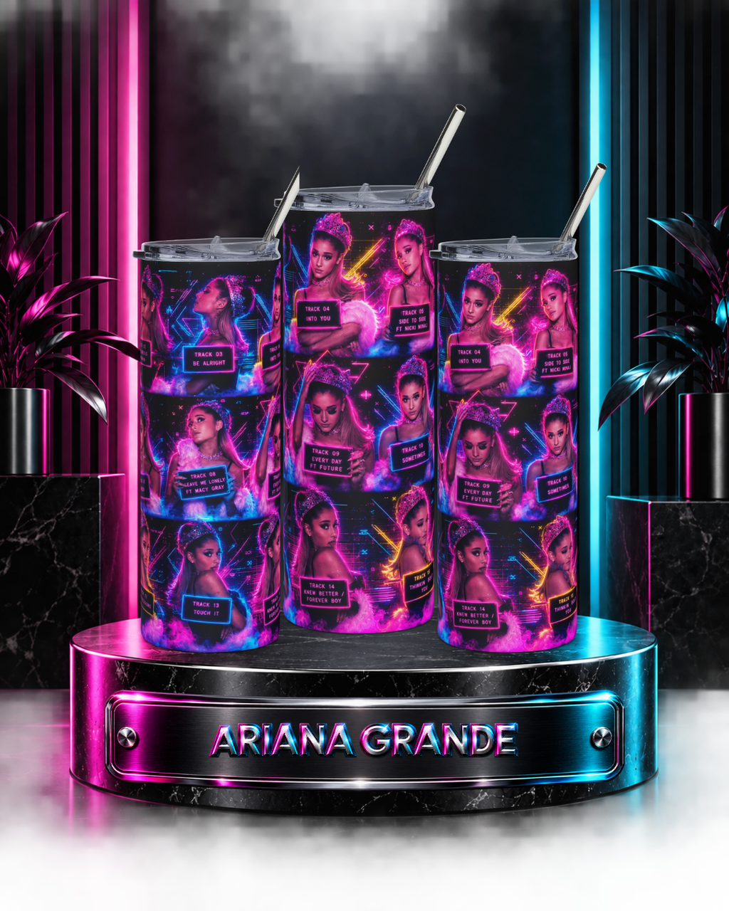 Ariana Grande — Dangerous Woman Mug Shots | 20oz Tumbler