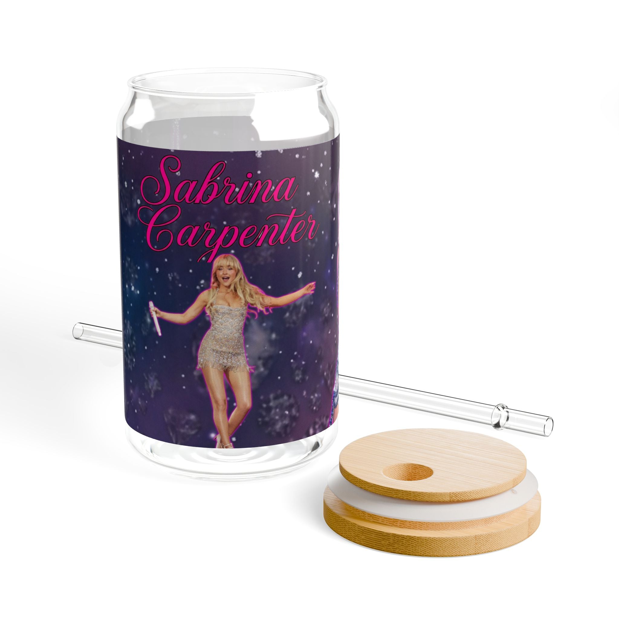 Sabrina Carpenter — Stage Diamond 16oz Glass Can