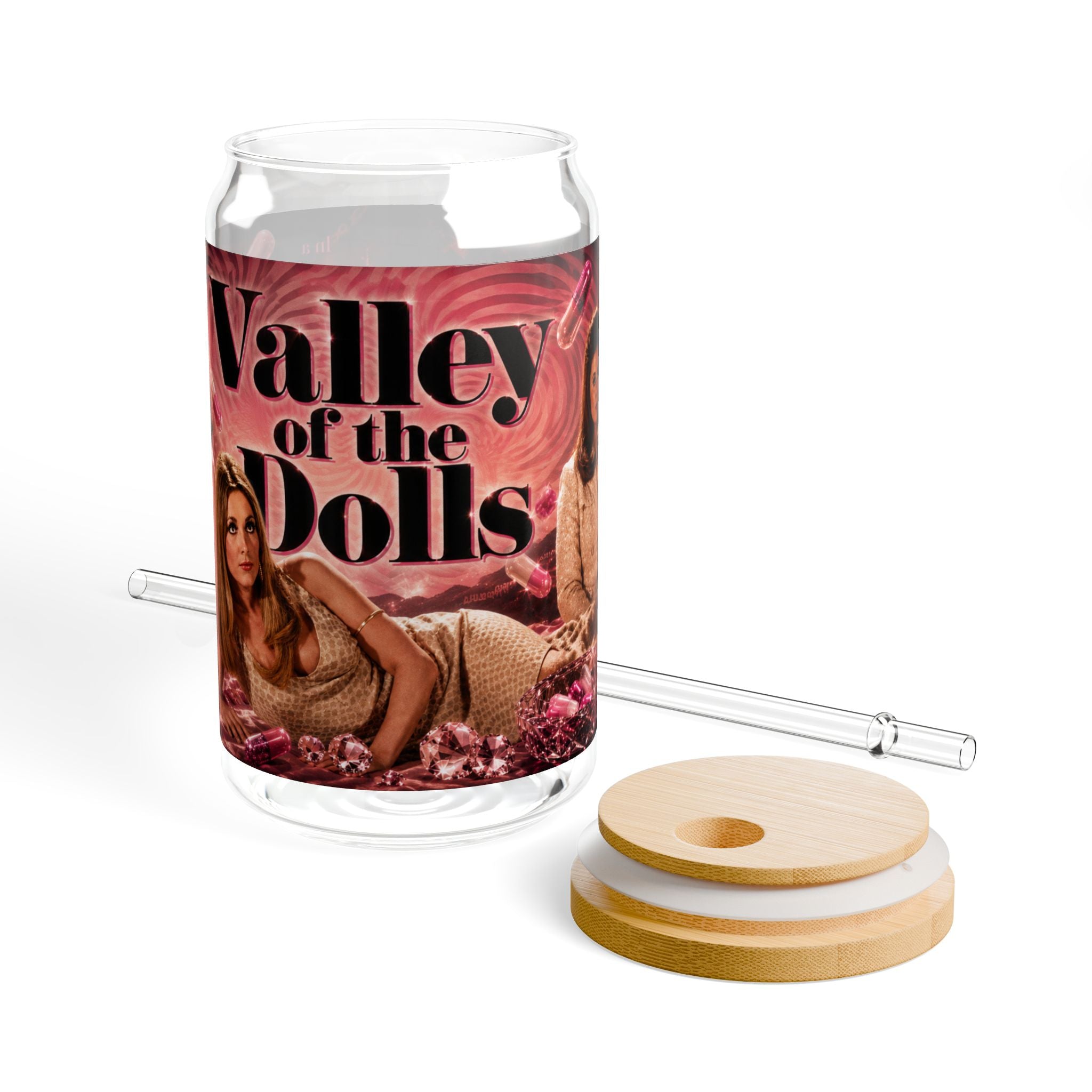 Valley Of The Dolls — Hollywood Glam 16oz Glass Can