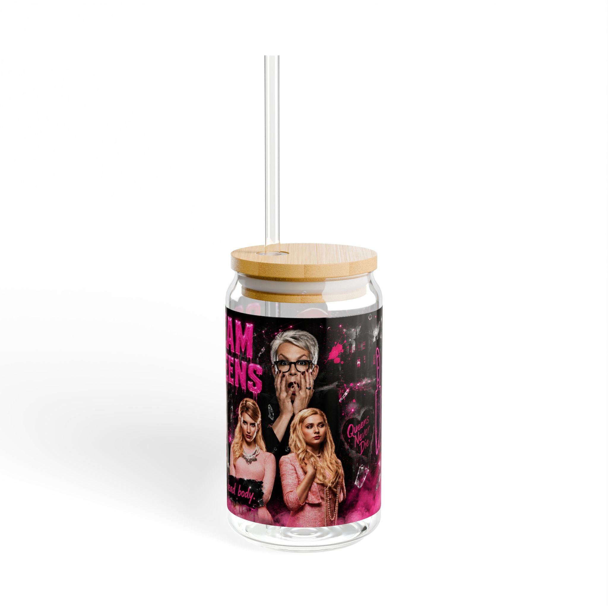 Scream Queens — Red Devil 16oz Glass Can