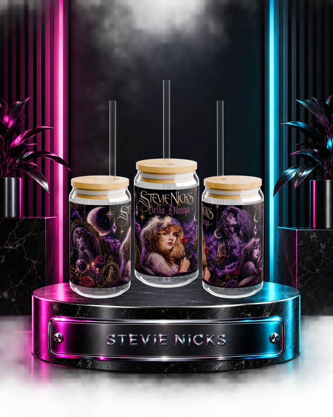 Stevie Nicks — Moonlight & Roses | 16oz Glass Can