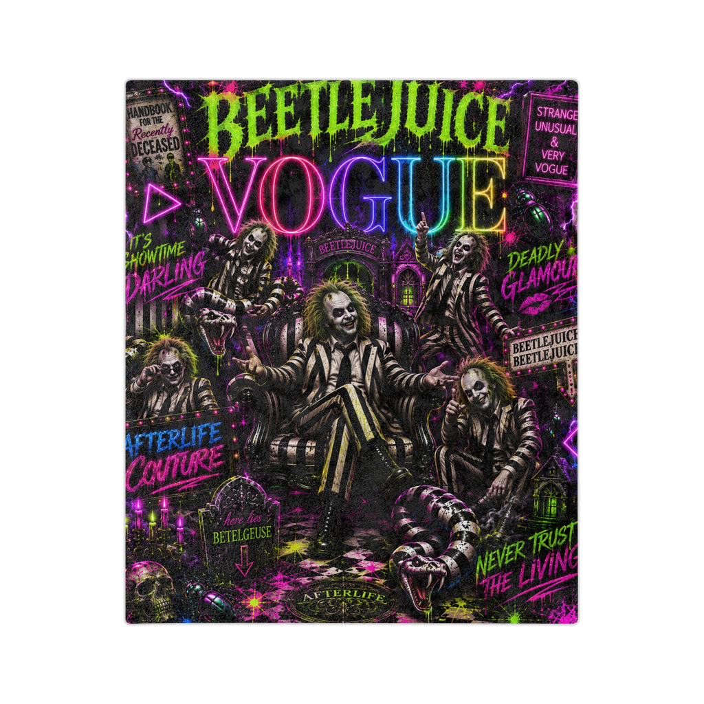 Beetlejuice — Beetlejuice x Vogue Blanket