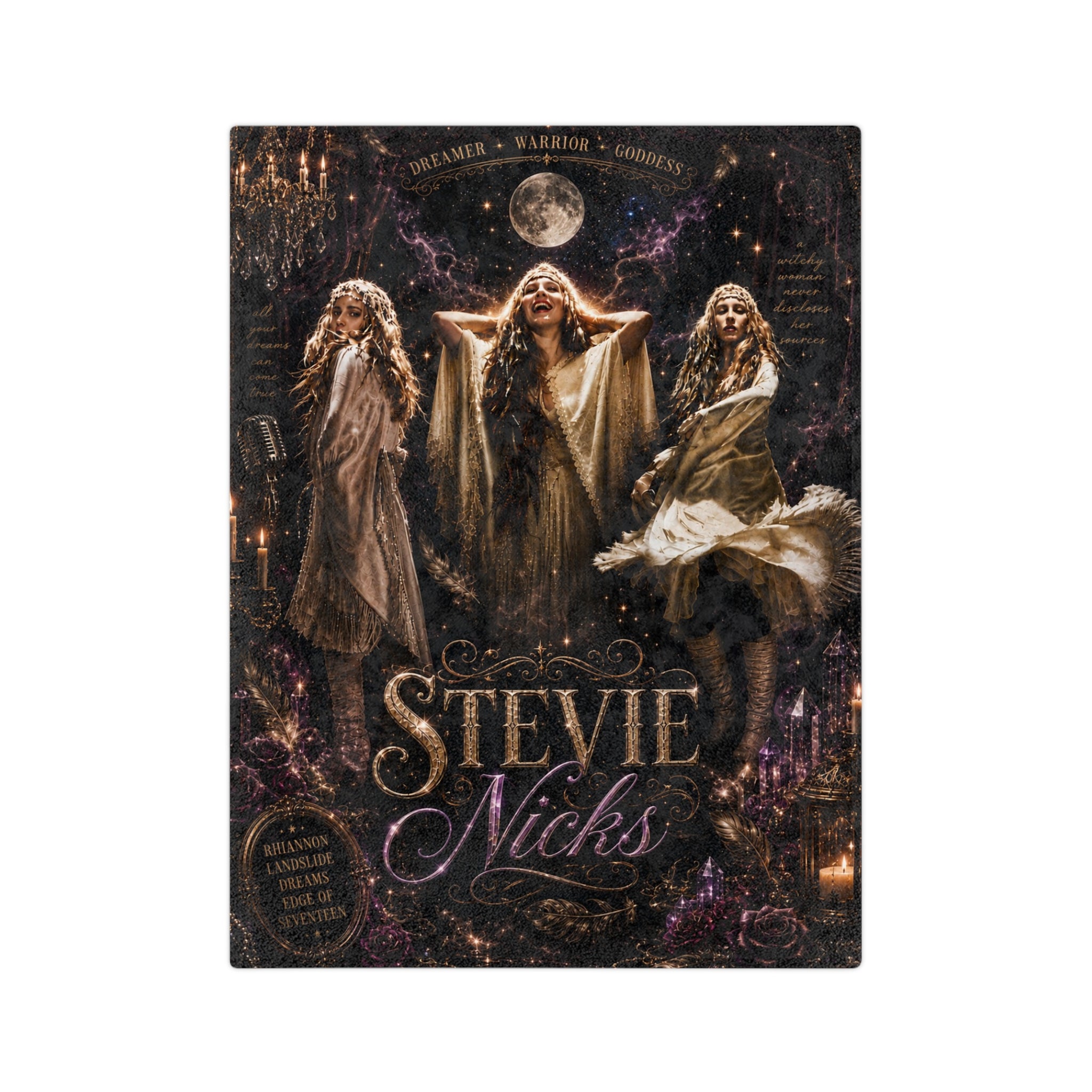 Stevie Nicks — Dreamer, Warrior, Goddess Blanket