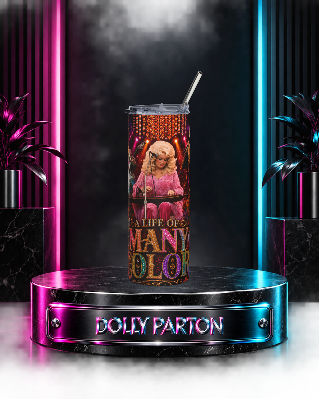 Dolly Parton — A Life Of Many Colors | 20oz Tumbler
