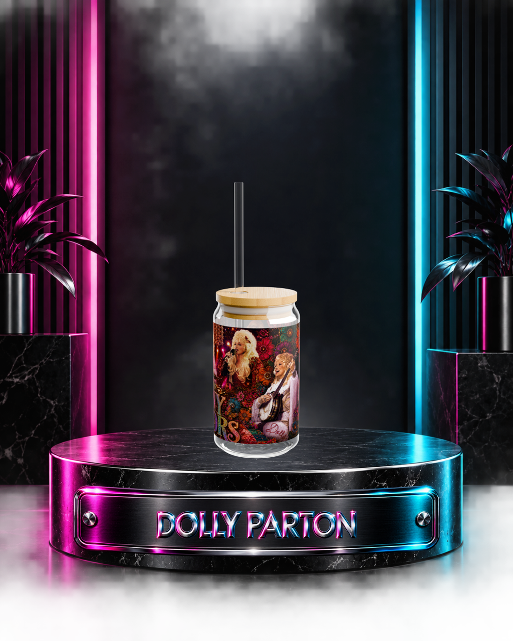 Dolly Parton — A Life Of Many Colors | 16oz Glass Can