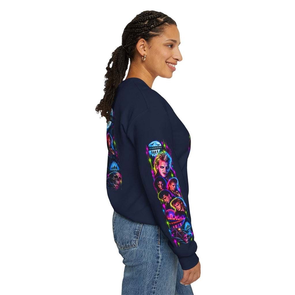 The Lost Boys — Neon Fangs & Leather | Sweatshirt